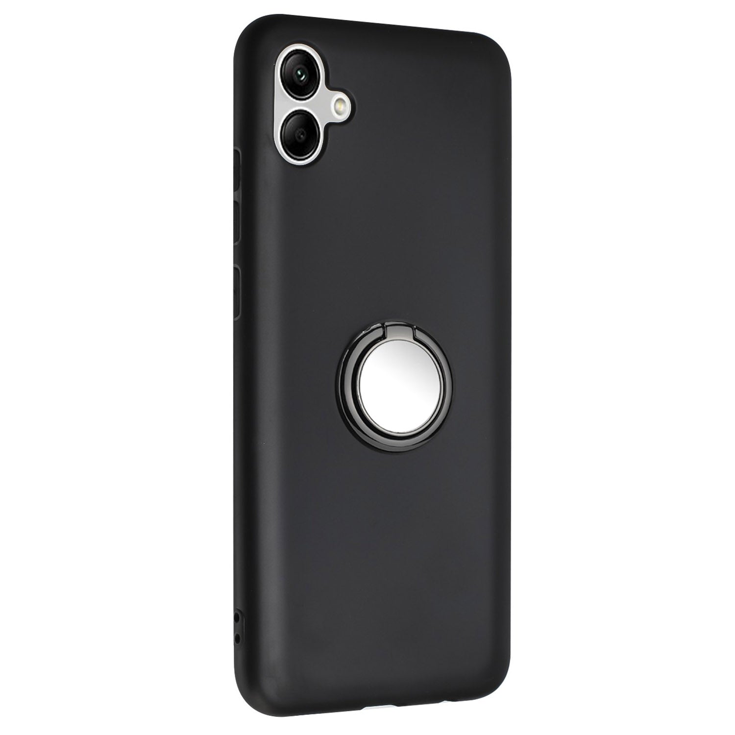 For Samsung Galaxy A04e 4G / F04 4G / M04 4G Phone Cover Matte TPU Case with Ring Kickstand For Samsung Galaxy A04e 4G / F04 4G / M04 4G Phone Cover Matte TPU Case with Ring Kickstand